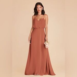 Birdy Grey Gwennie Dress Chiffon Terracotta